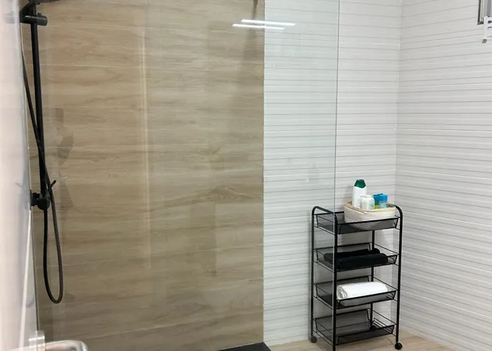 別荘 Acogedor Bajo En Meira Moaña